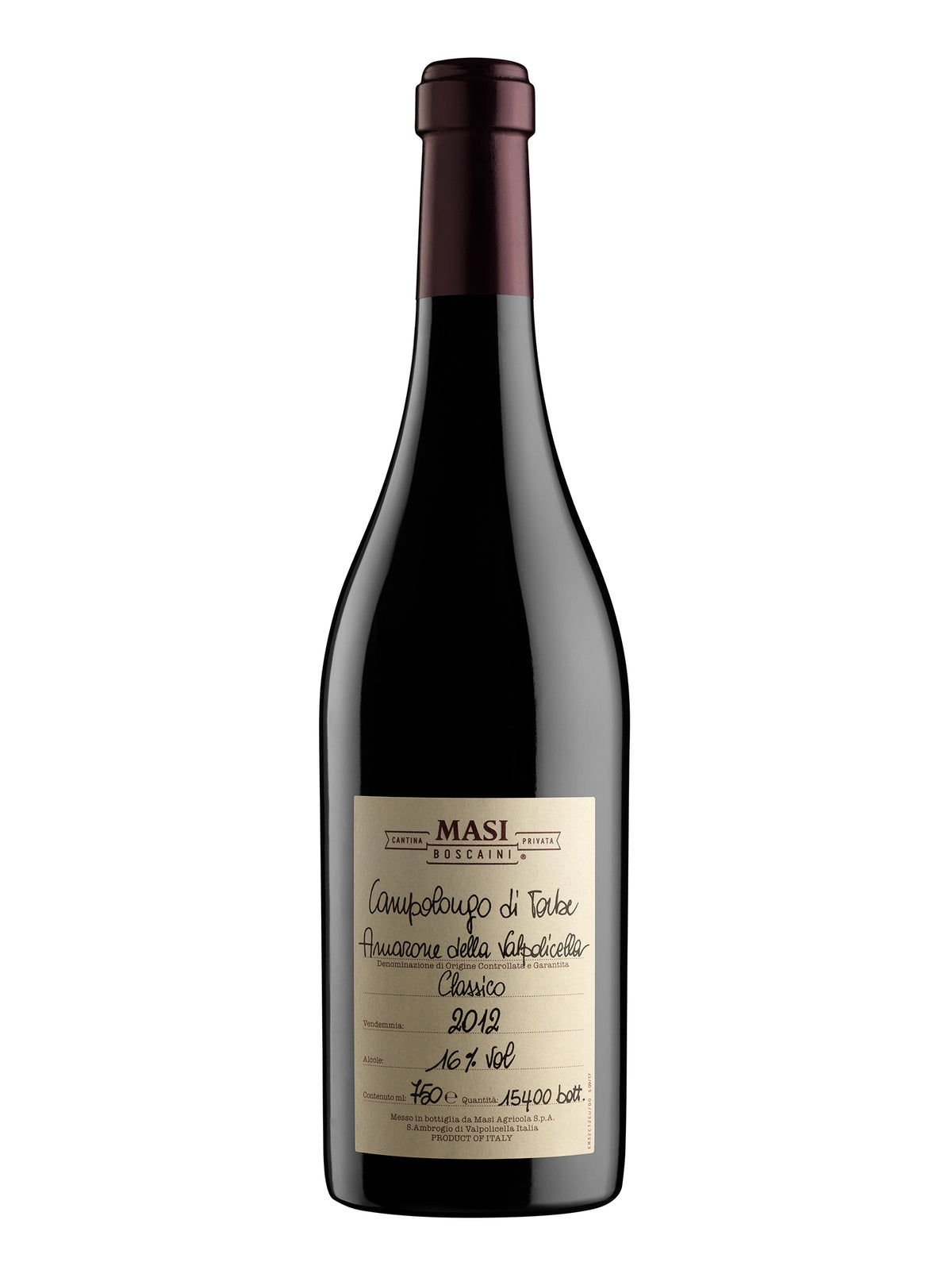 MASI 2012 Campolongo Di Torbe Amarone Della Valpolicella Classico DOC