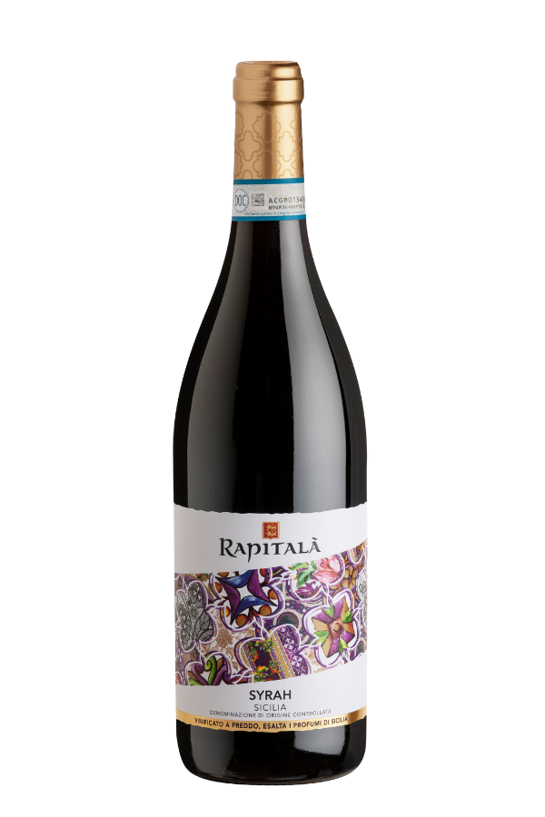 TENUTA RAPITALA 2022 Syrah DOC BIOLOGICAL (MAIOLICHE DI SICILIA SERIES)