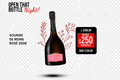 Abelé Sourire de Reims Brut Rosé 2008 – Background Removed