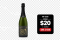 Aranleón Sólo Cava Brut – Background Removed