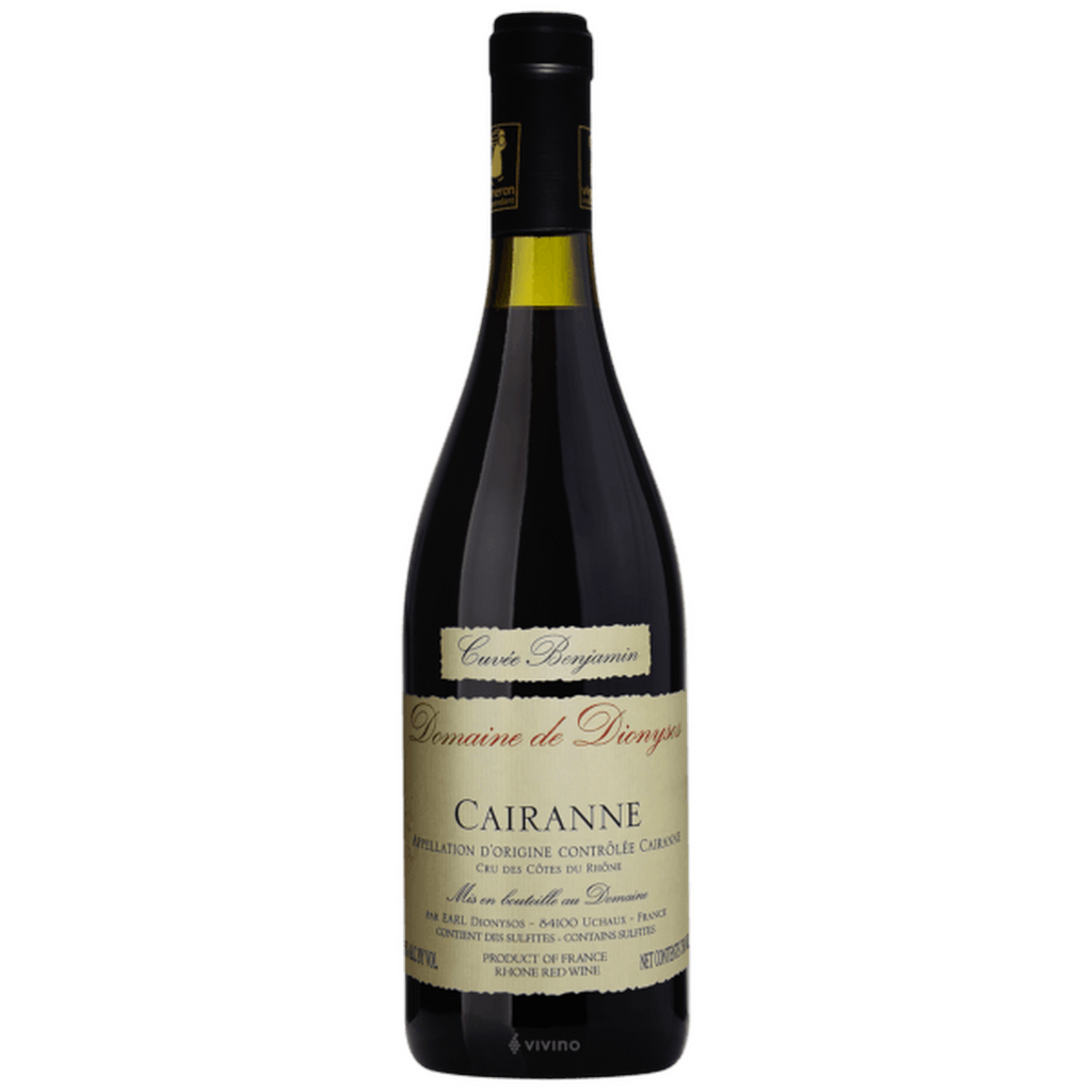 CUVÉE BENJAMIN - AOC CÔTES DU RHONE VILLAGE CAIRANNE, RED 2023