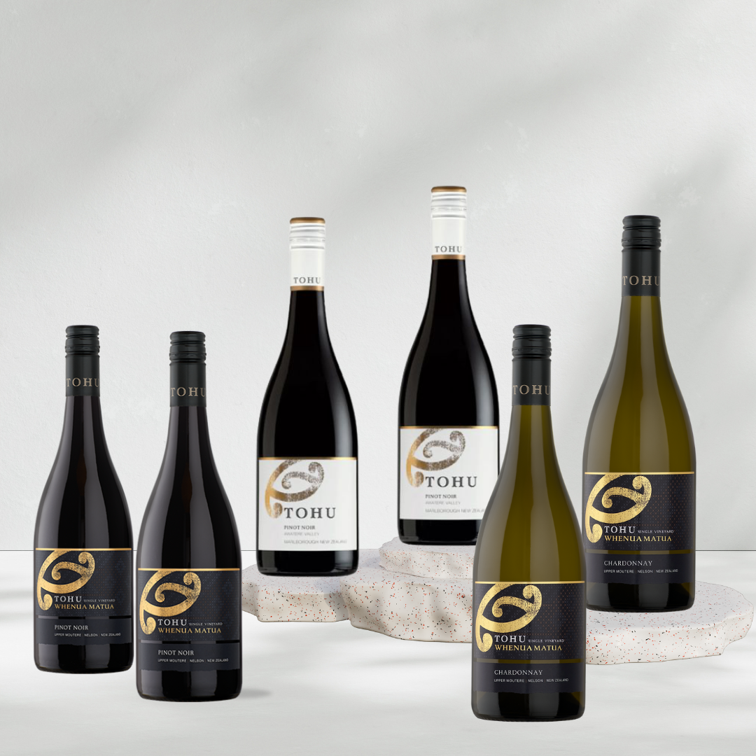 TOHU Single Vineyard Chardonnay & Pinot Noir Tasting Pack