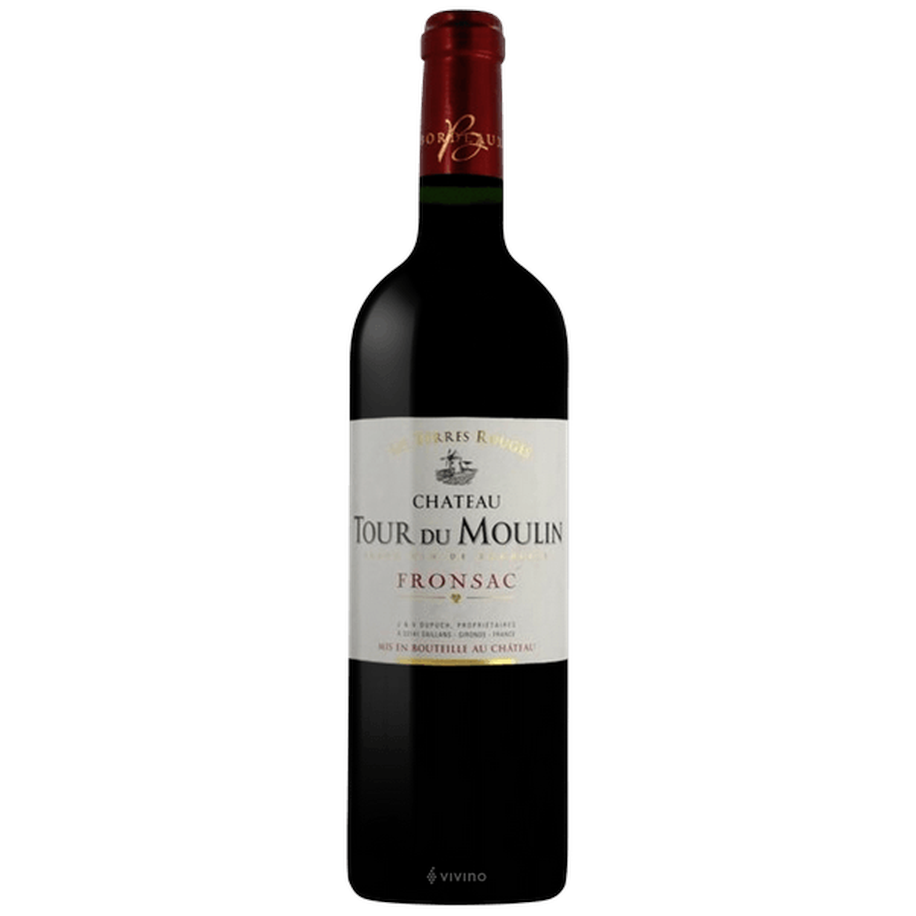 Château Tour du Moulin Les Terres Rouges Fronsac
