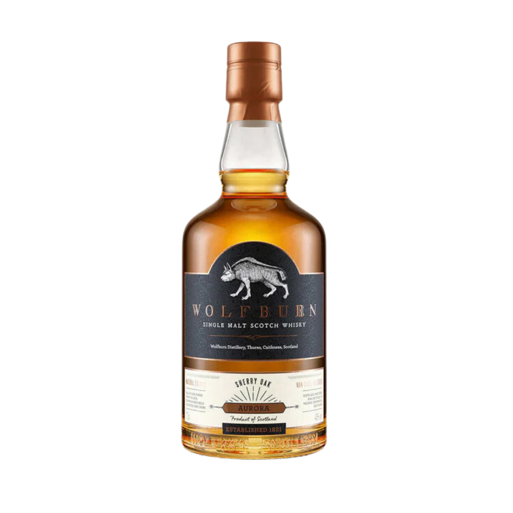 Wolfburn Aurora Single Malt Sherry Cask Whisky Scotland 46%