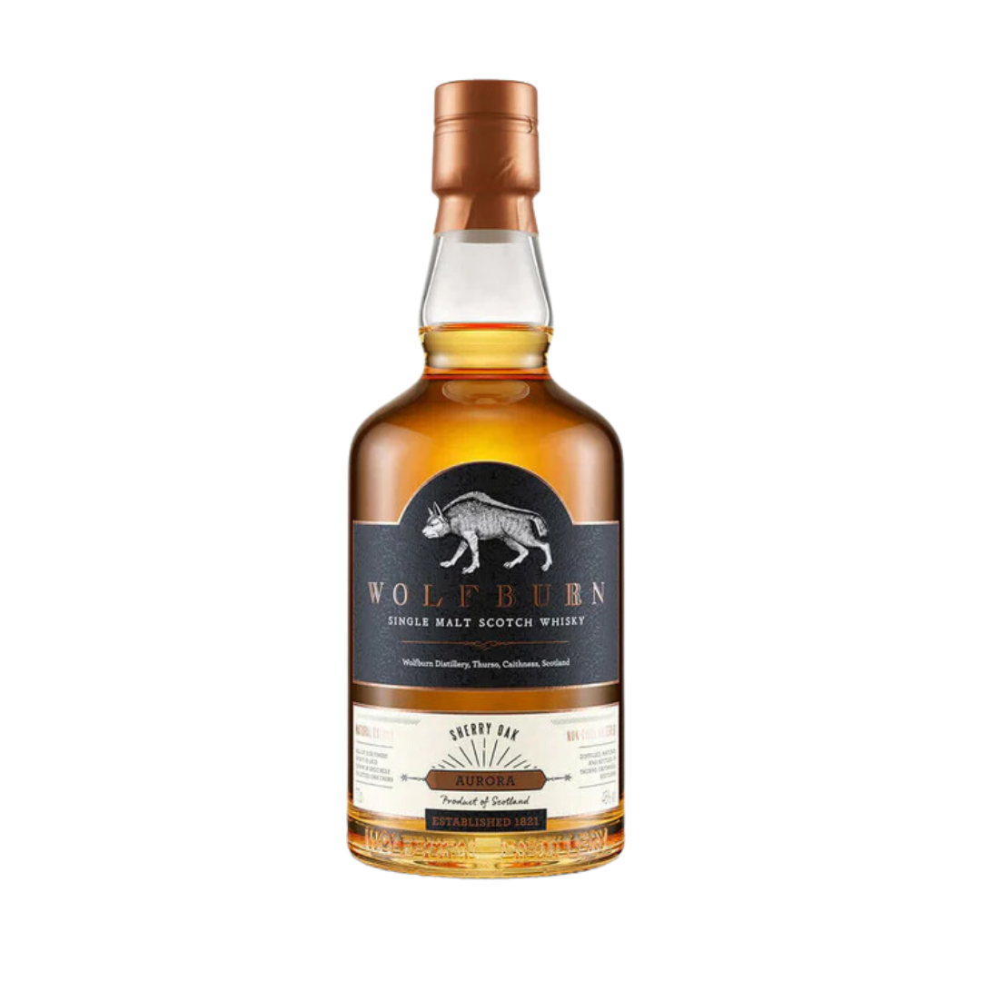 Wolfburn Aurora Single Malt Sherry Cask Whisky Scotland 46%
