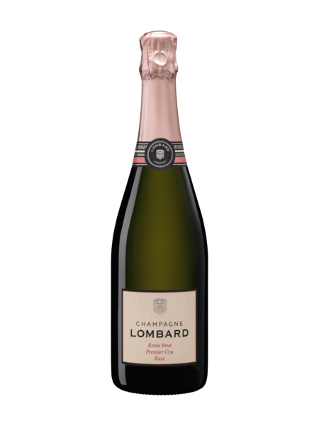 Champagne Lombard Extra Brut Premier Cru Rosé 375 ml