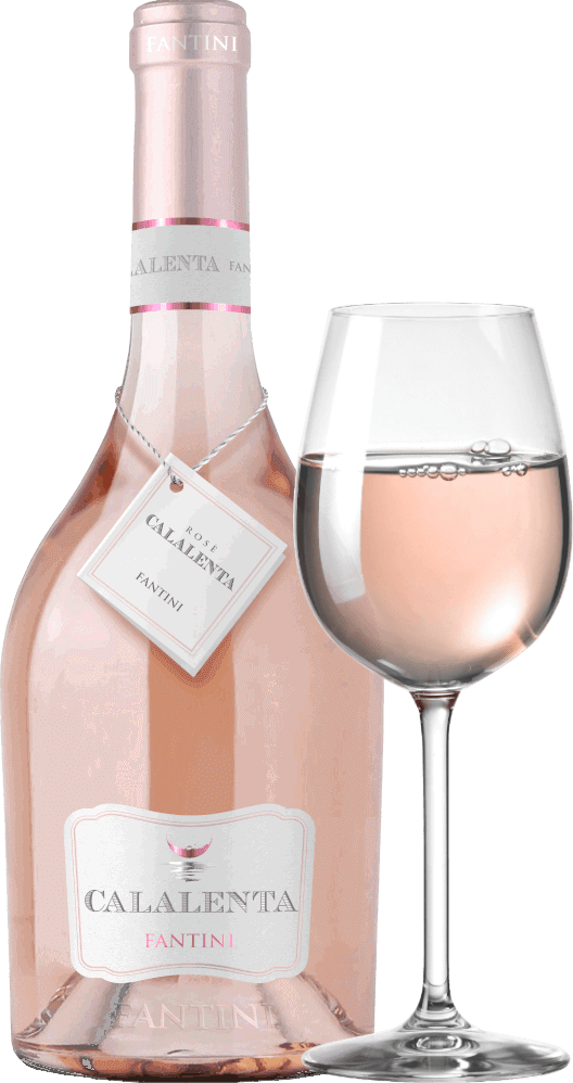 FANTINI GROUP 2023 Fantini Calalenta Merlot Rose IGP- Glass Cork Closure (FANTINI SERIES)