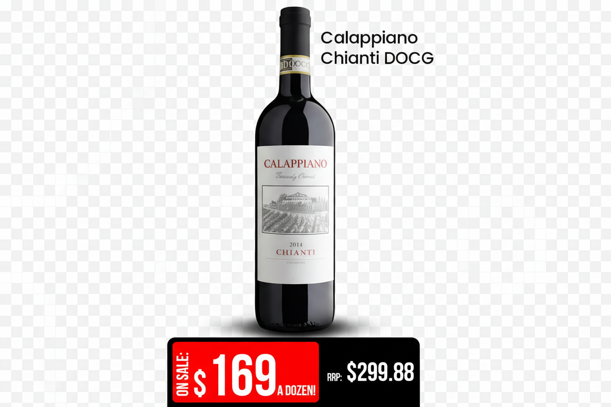 Calappiano Chianti DOCG – Background Removed