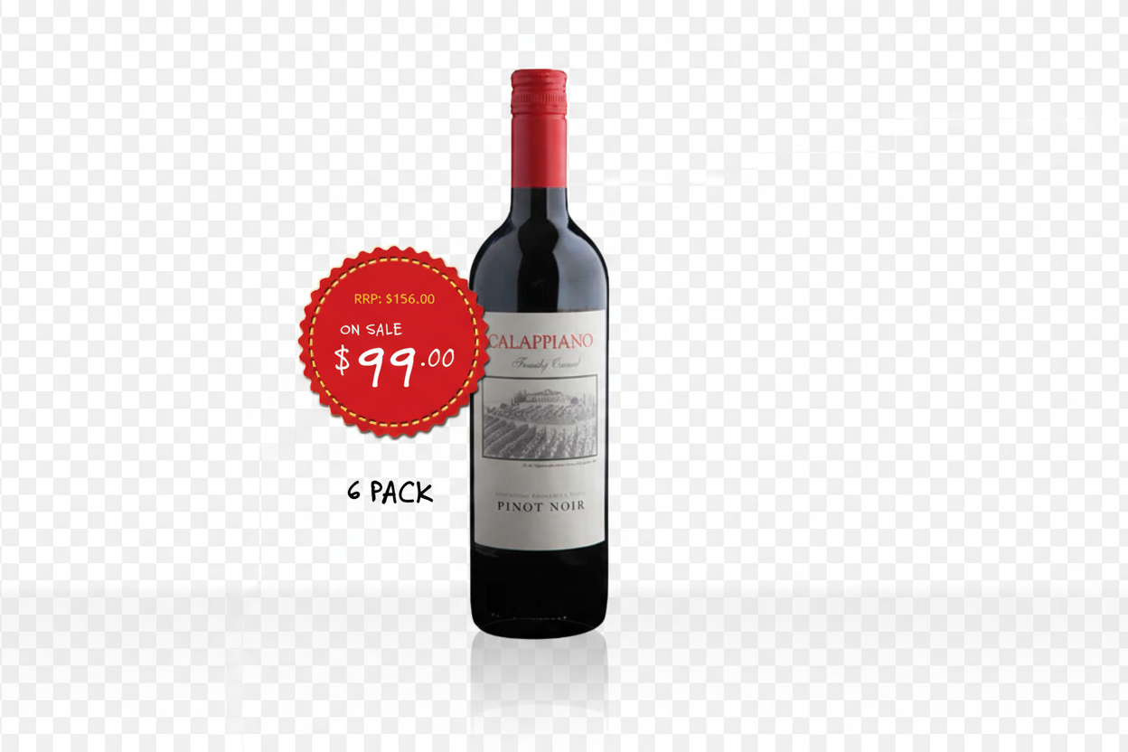 Calappiano Pinot Noir Veneto IGT – Background Removed