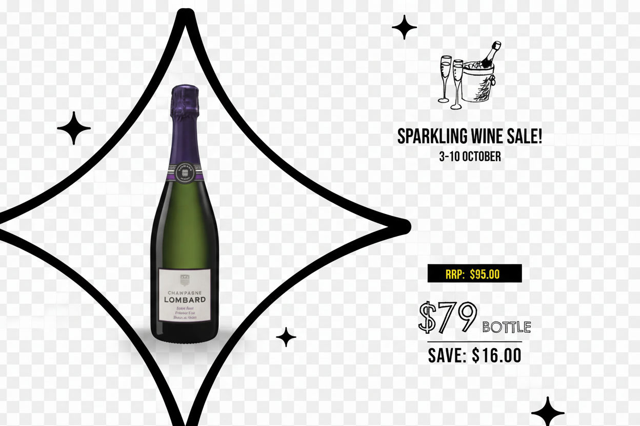 Champagne Lombard Blanc de Noirs – Background Removed