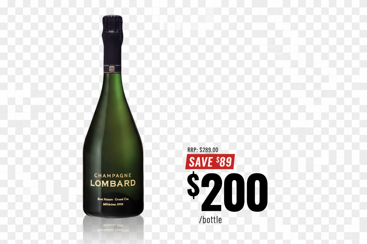 Champagne Lombard – Bottle & Price Only