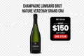 Champagne Lombard Brut Nature Verzenay Grand Cru – Background Removed