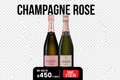 Champagne Rose Pack – Background Removed