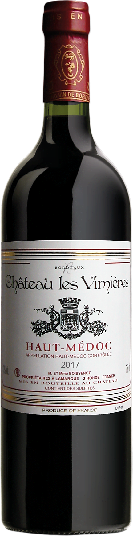Chateau les Vimieres Haut-Médoc 2021