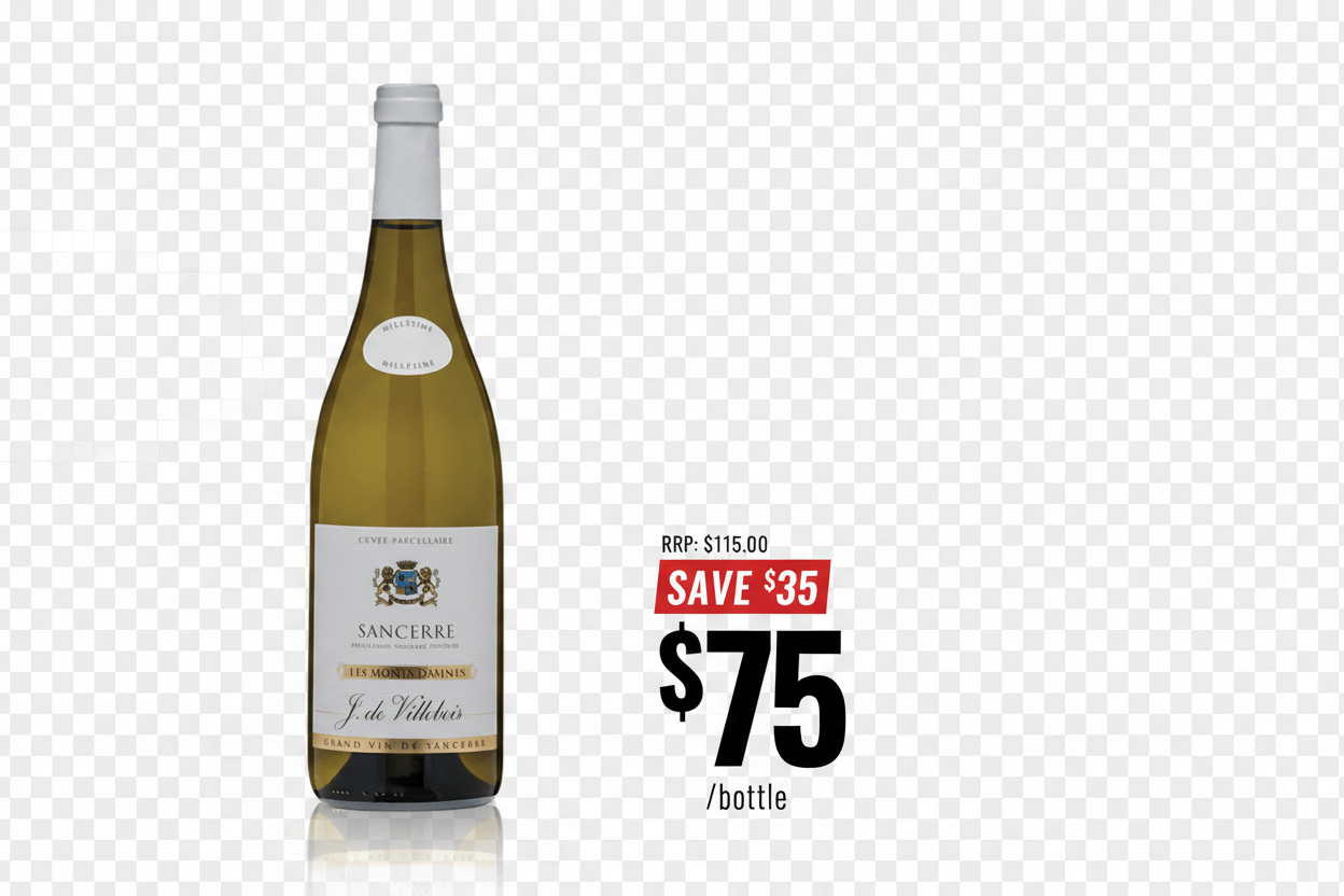 J. de Villebois Menetou-Salon – Bottle & Price Only