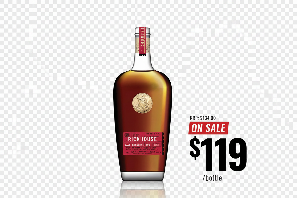 Rickhouse Bourbon – Christmas Text Removed