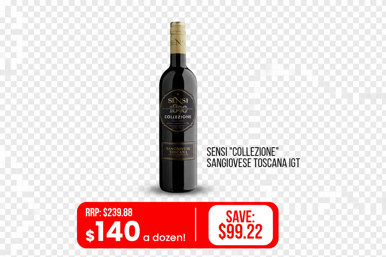 Sensi Collezione Sangiovese – Background Removed