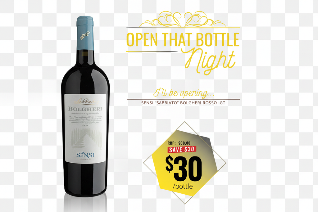 Sensi Sabbiato Bolgheri Rosso IGT – Background Removed