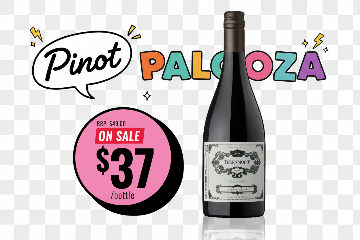 Terra Noble – Pinot Palooza Text Added