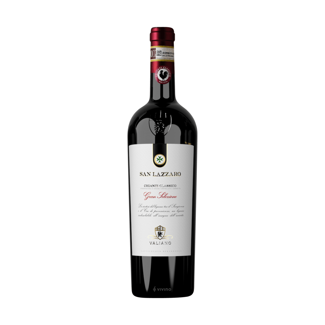 VALIANO 2018 San Lazzaro Chianti Classico Gran Selection Organic