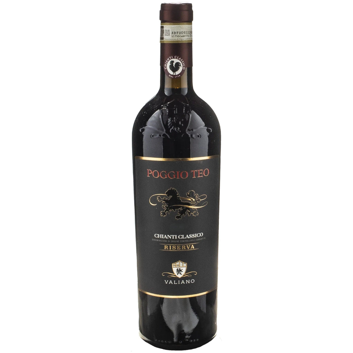 VALIANO 2019 Poggio Teo Chianti Classico Riserva DOCG Organic